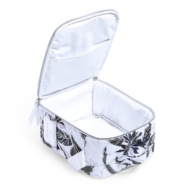 Vera Bradley Women's Women's Performance Twill Deluxe Lunch Bunch Lunch Bag, Twilight Garden, One Size