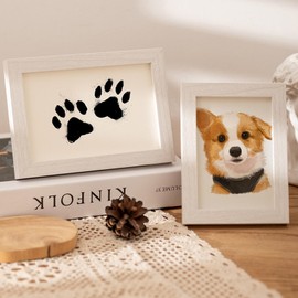 3Pcs 6x4 Photo Frames, Picture Frames, White Photo Frame 6x4, White Frames, Wooden Photo Frame, White 6x4 Photo Frame, White Picture Frame, 4x6 Photo Frames for Wall Display, Portrait Photo