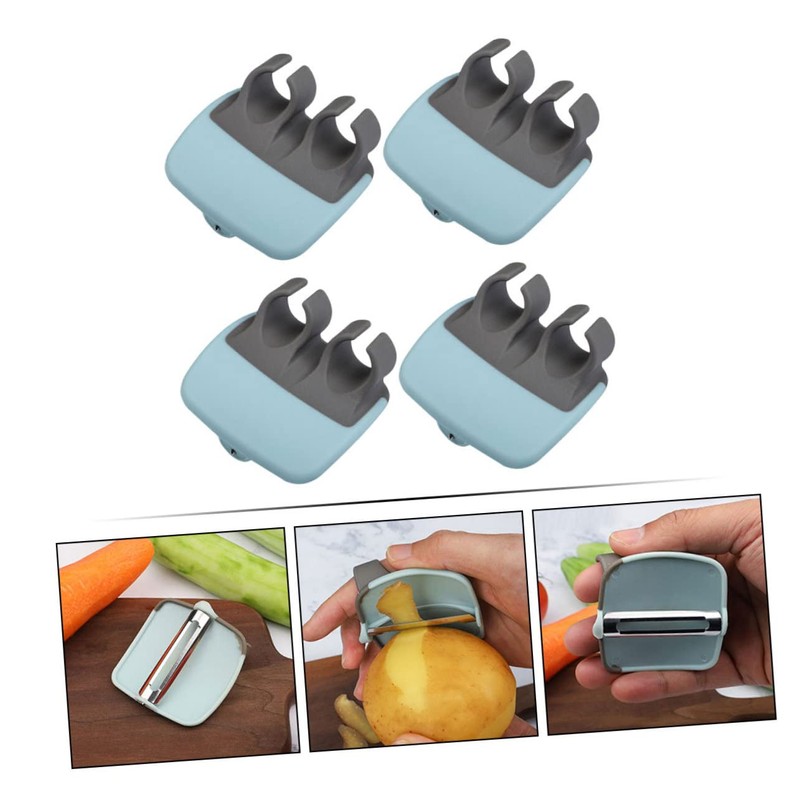 iplusmile 4Pcs Professional Multi Functional Potato Peeler Handheld Peeler for