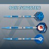 CyeeLife Darts with Plastic Tip, 90% Tungsten, Pack of 3,