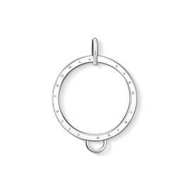 Thomas Sabo Women-Carrier big circle Charm Club 925 Sterling silver X0267-001-22