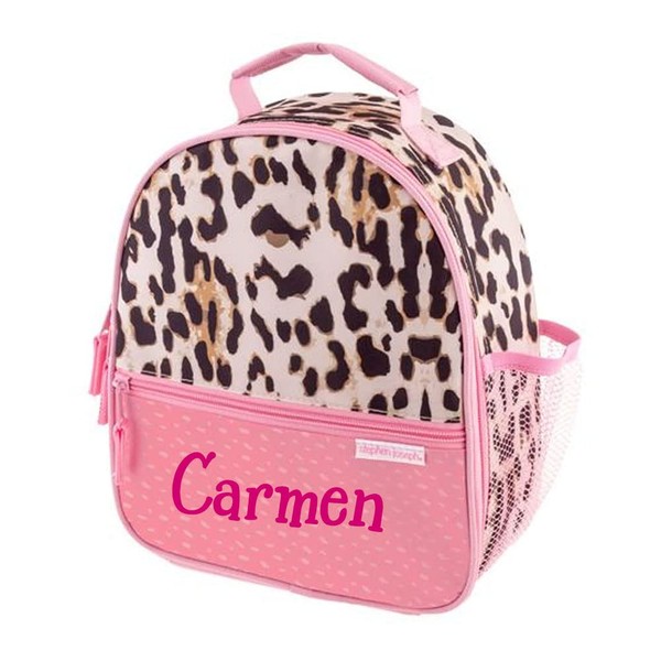 Stephen Joseph Personalized Lunch Box - Cheetah Lunch Bag -
