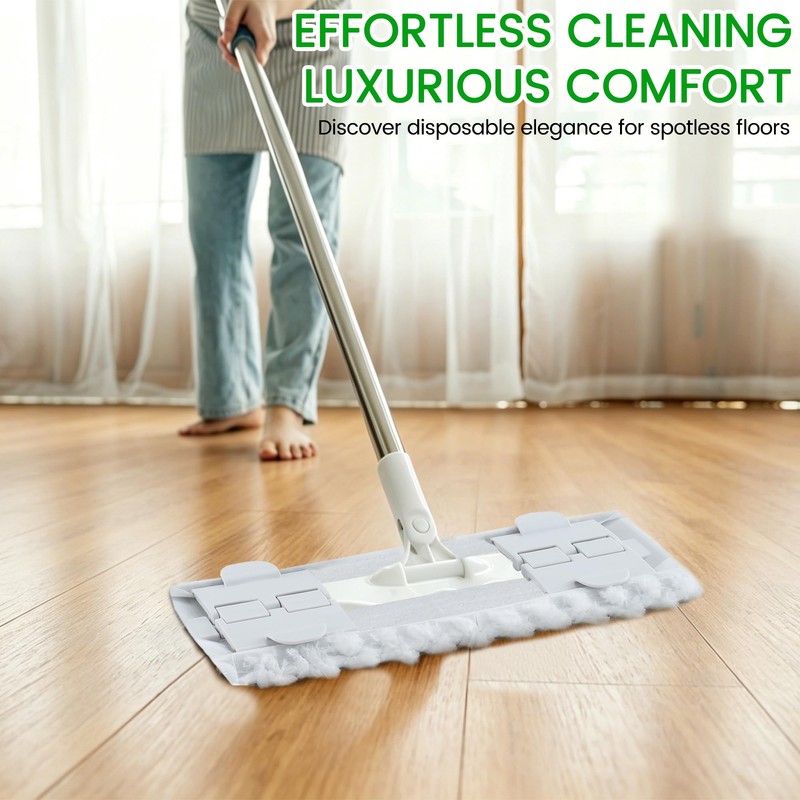 Aodaer 60 Count XL Heavy Duty Dry Sweeping Cloth Compatible