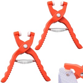 Fyazgop Eye Snapper Crochet Tool, 2 Pcs Safety Eye Tool Eye Snapper Crochet Tool Auxiliary Tool for Crocheting Eyes, Crochet Tools for Crochet Stuffed, 5-30mm Animal Eyes Making Supplies DIY Craft