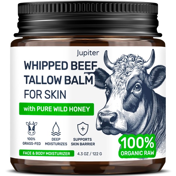 Beef Tallow for Skin – Whipped Tallow and Honey Balm