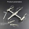 40-200mm Adjustable Circle Hole Cutter Hole Saw Drill Bit Round