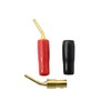 CERRXIAN Curved Surface, Solid Copper, Gold Plated, Solder-free, Screw-On, 2mm