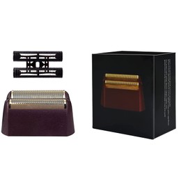 Professional 5 Star Series Finale Shaver Replacement Foil and Cutter Bar Assembly Compatible with wahl Shaver Foil 7031-100, 7043-100 Super Close Shaving Replacement Heads (red)