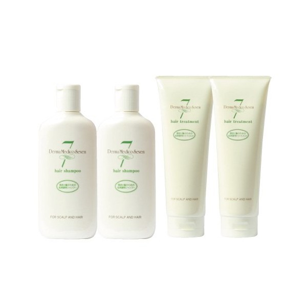 Derma Medico Seven Hair Shampoo (2 Shampoo + 2 Treatments)