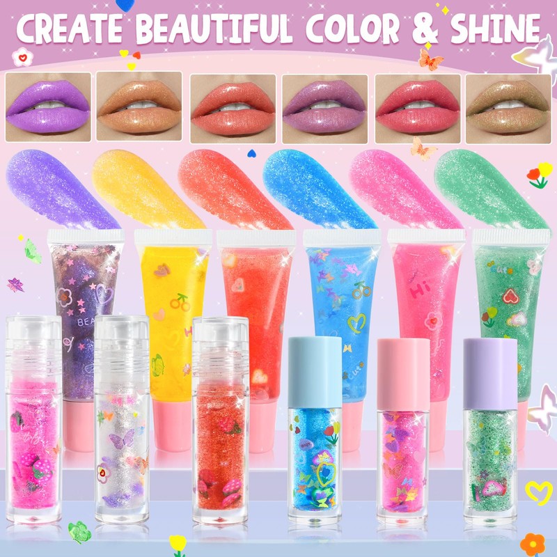 Jcoos DIY Lip Gloss Oil Make Your Own Lip Gloss