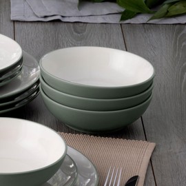 Noritake Colorwave Bowl, Soup/Cereal, 7", 27 oz, Set of 4 in Green.,