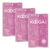 KOOGAMASK 3-Piece Set, Individual Packaging, Small Face, Washable, Pollen Urethane,