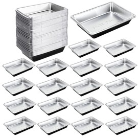 DOERDO 100 Pcs Mini Dipping Sauce Dishes Disposable Soy Sauce Dish, Condiment Serving Tray, Appetizer Plates for BBQ, Salad, Tomato Sauce