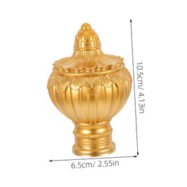 ABOOFAN 10pcs Vintage Curtain Rod End Caps for Rods Easy Installation Decorative Finials for Curtain Poles Decor Accessories