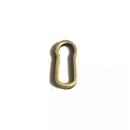 Does Not Apply Cast Brass Keyhole Insert Large key hole antique vintage lock desk old drawer