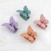 Canitor Butterfly Hair Clips 2.7" Butterfly Claw Clips Large Hair