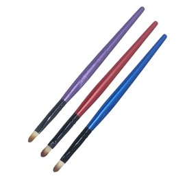 Hair Line Professional Eye Makeup Brushes Eyeshadow Brush, Soft Synthetic Eyeshadow Blending Brush Kit - For Blending Eyeshadow, Eyeliner, Crease, Eyebrow, Long Lasting Flawless Look Makeup Set - 3pcs