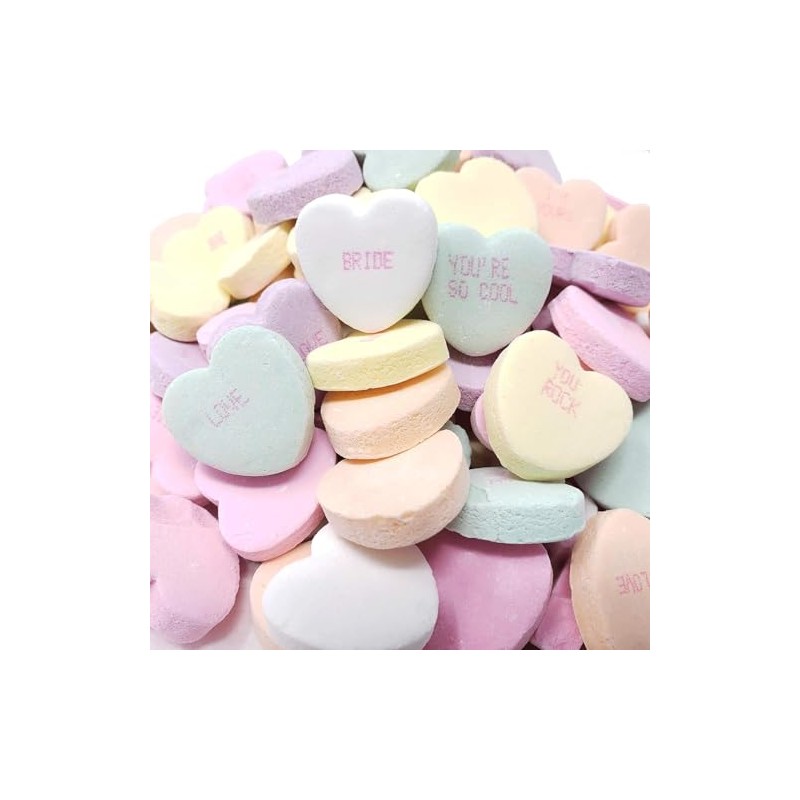 Candy Retailer Valentin's Day Conversation Heart Candy (1 Lb, Large)