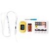 PULOX Pulox PO-230 in Gelb, Pulsoximeter für Kinder, mit Klebemuster,