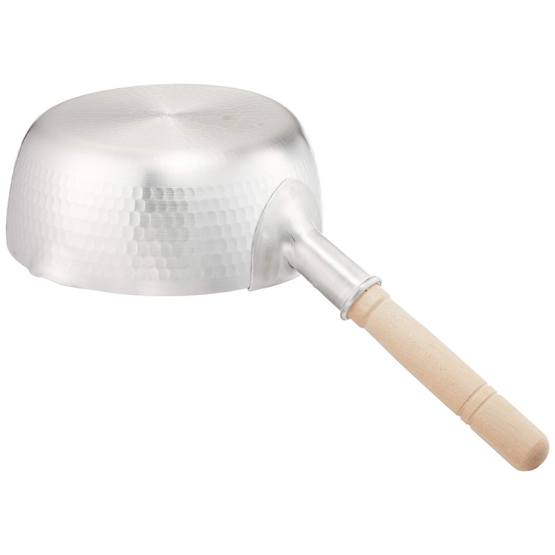 Aluminum Hammered Pelican Yukihira Pot, 7.1 inches (18 cm)