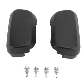 2PCS Side Step End Caps 68193113AA Running Board End Cover with Screws for 1500 2500 3500 4500 5500 Models