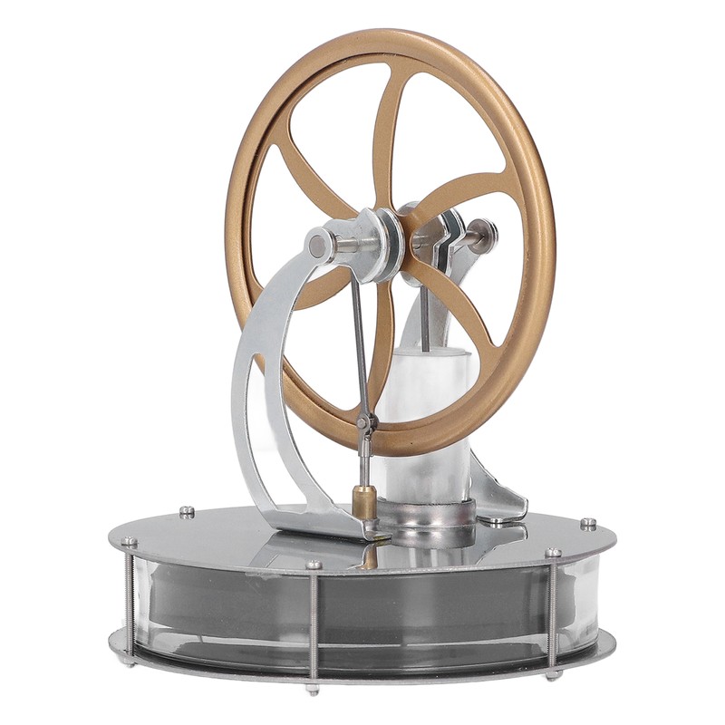 Low Temperature Stirling Engine Model DIY Interesting Stainless Steel Zinc