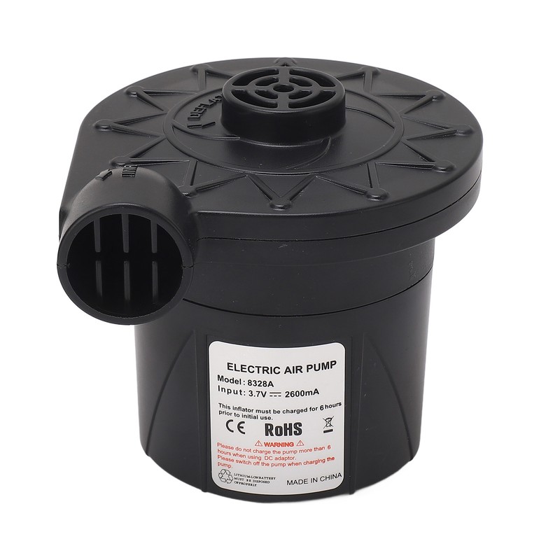 Electric Air Pump USB Rechargeable Quick Fill Portable Overheat Overload