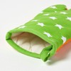 HOMESCAPES - Pure Cotton Oven Glove - Stars - Lime