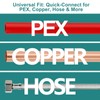 Niikappu 10 Pack 1/2" Pex Expansion x 3/8" OD Compression