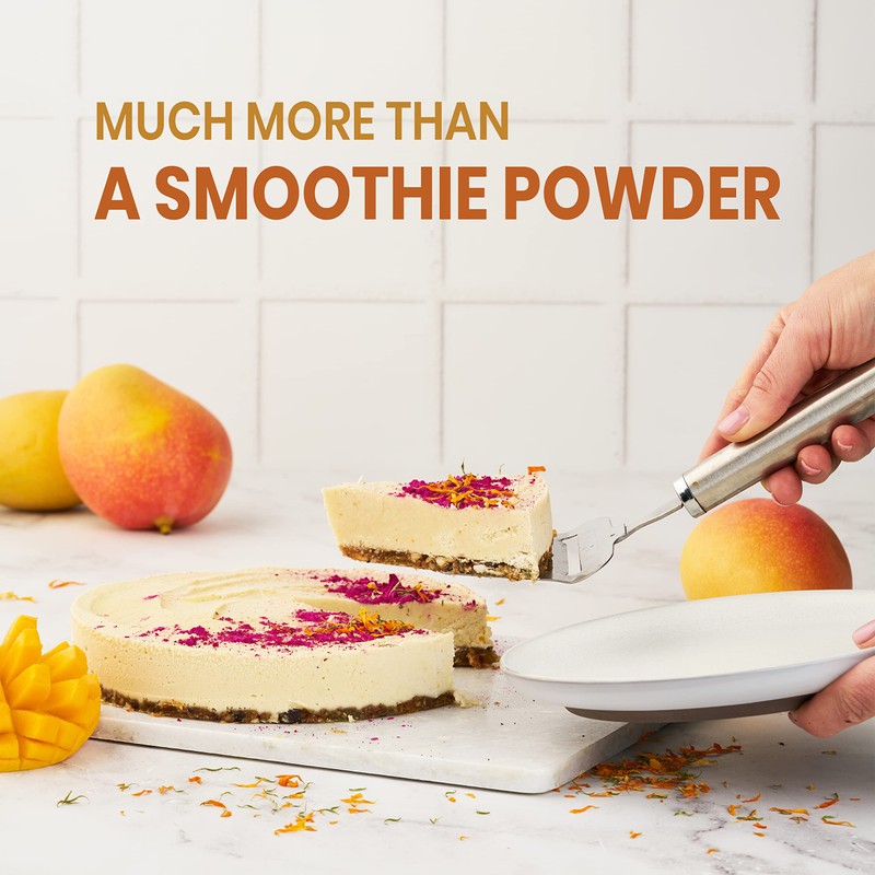 Jungle Powders Freeze Dried Mango Powder 7 Ounce Bag, Mango