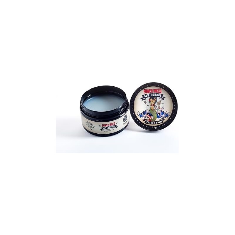 Bálsamos para Cuidado del Tatuaje, Power Inked, Kit de 2