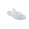 Jah 585 Cotton Gloves 12 Pairs Oeko-Tex Standard Reinforced White