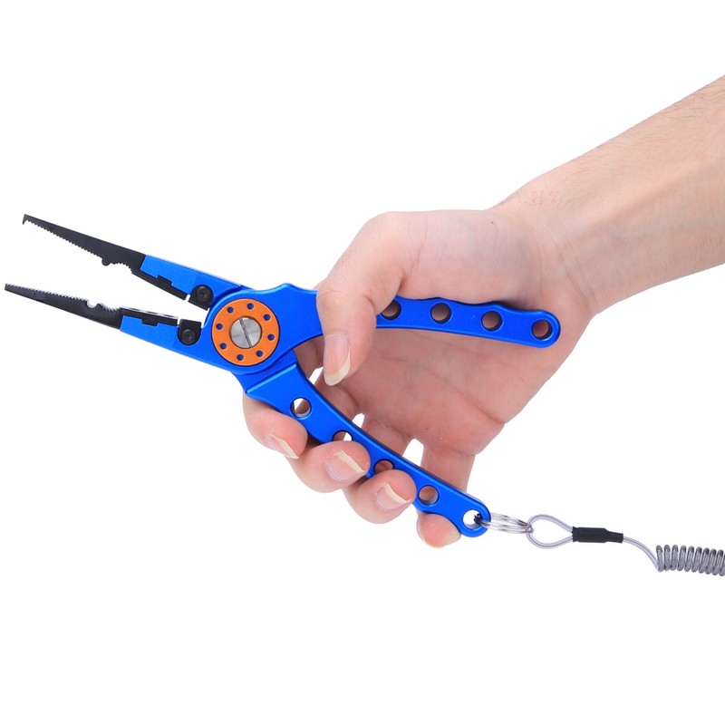 Aluminum Alloy Fishing Lure Pliers Fishing Control Clamp Fish Cutter