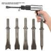 5pcs Air Hammer Chisel, Pneumatic Hammer Bit Set for 150/190/250