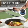 12 inch Tempered Glass Lid for Pots, Frying Pans and