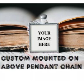 Fashion Jewelry FUNNY QUOTE SQUIRREL NUTS  Large Pendant on 925 Silver 20" Necklace Women Men