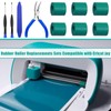 10-Pack Rubber Roller Replacement Set for Cricut Joy Replacement Spare