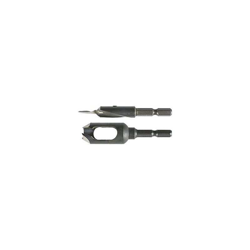 Star M Japanese 12mm Countersink & Plug Cutter Set 58S-4120