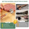 Stainless Steel Meat Chopper & Masher - Heavy Duty 6