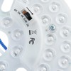 HAOLEDI 6.3" LED Ceiling Fan Light Retrofit Kit, 22W, 2800LM,