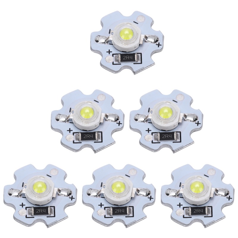 25Pcs 5V LED Chips 200LM 3W High Power LED Lamp