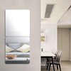 iCAGY Acrylic Self Adhesive Mirror Sheet for Wall, Plastic Non