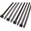 HORZEFIX Cable Ties Pack of 100 Black Long UV Resistant