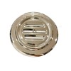 CRL Chrome Plated Brass 5-5/16" No-Draft Speak-Thru - 549