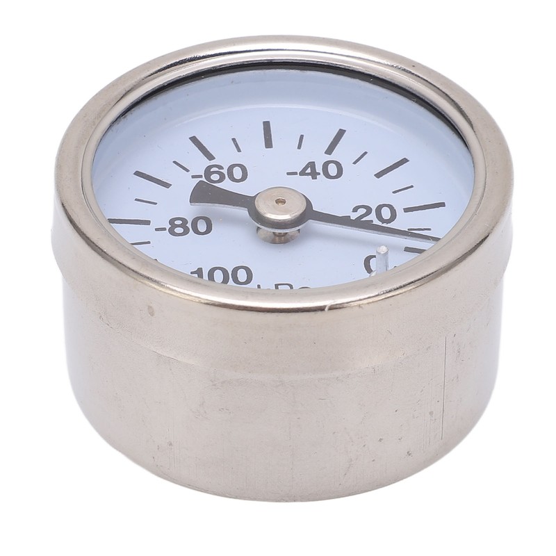 Vacuum Pressure Gauge 1/8in Stainless Steel Dial Liquid Filled Pneumatic