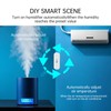 Sanofuturion Smart Temperature Humidity Sensor, Tuya WiFi Hygrometer Indoor Monitor