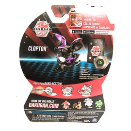 Bakugan, Darkus Cloptor, 2" Tall Collectible Transforming Creature, for Ages 6 & Up