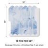VaryPaper 10 Sheets Long Fish Scale Peel and Stick Backsplash