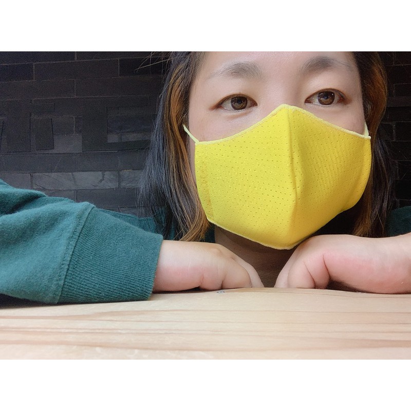 KOUZandMOKOBO Dry Mesh/Cloth Mask, Mesh Gray, Absorbent, Quick Drying, Sports