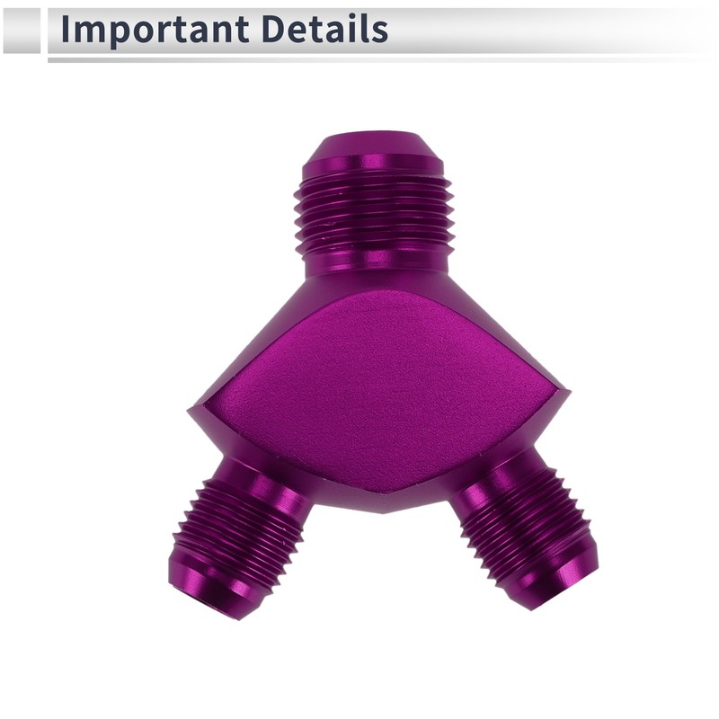 RATCHROLL 1 Pcs Universal Male Flare Reducer Hose Fitting Adapter